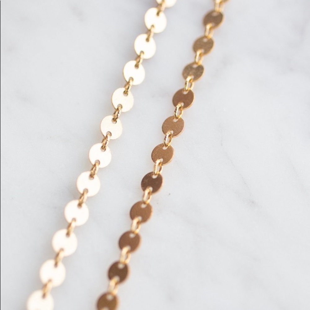 18k Gf poppy choker